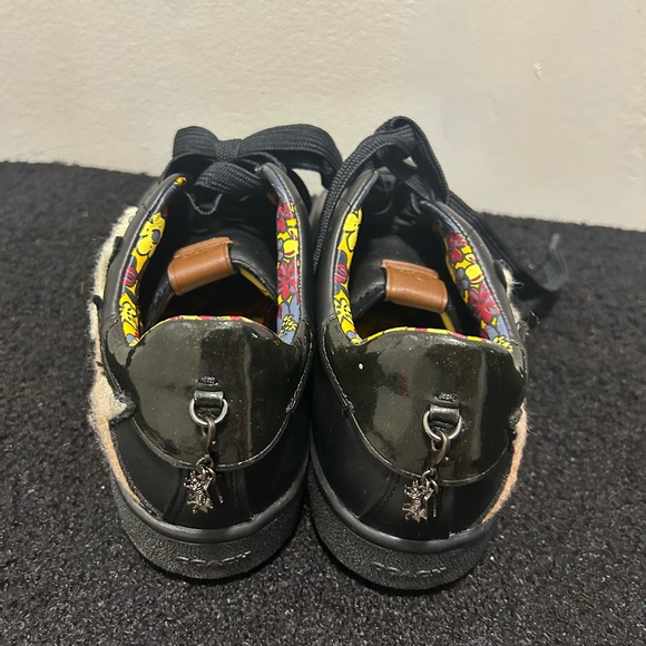 Coach Leather & chenille sneakers! - Picture 3 of 6